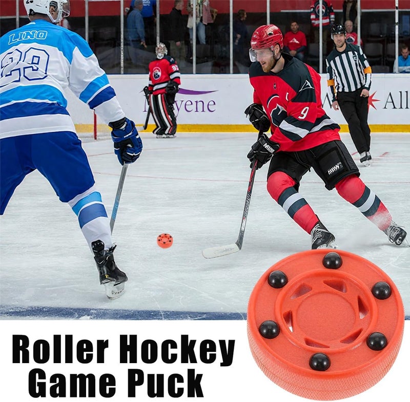ZLY 2PCS Inline Roller Hockey Puck,Ice Hockey Pucks,Roller Hockeys Game Puck for Indoor and Smooth Outdoor Courts - Image 4